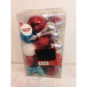 Holiday Style 26 Count Of Holiday/craft Ornaments BRAND NEW IN BOX